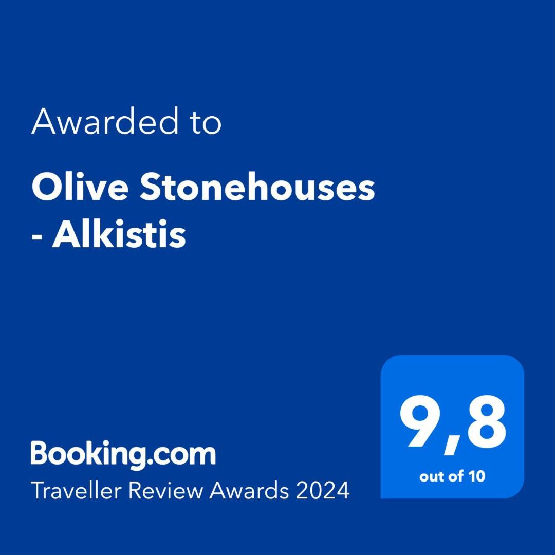 Olive Stonehouses - Alkistis Kalamáta Kültér fotó